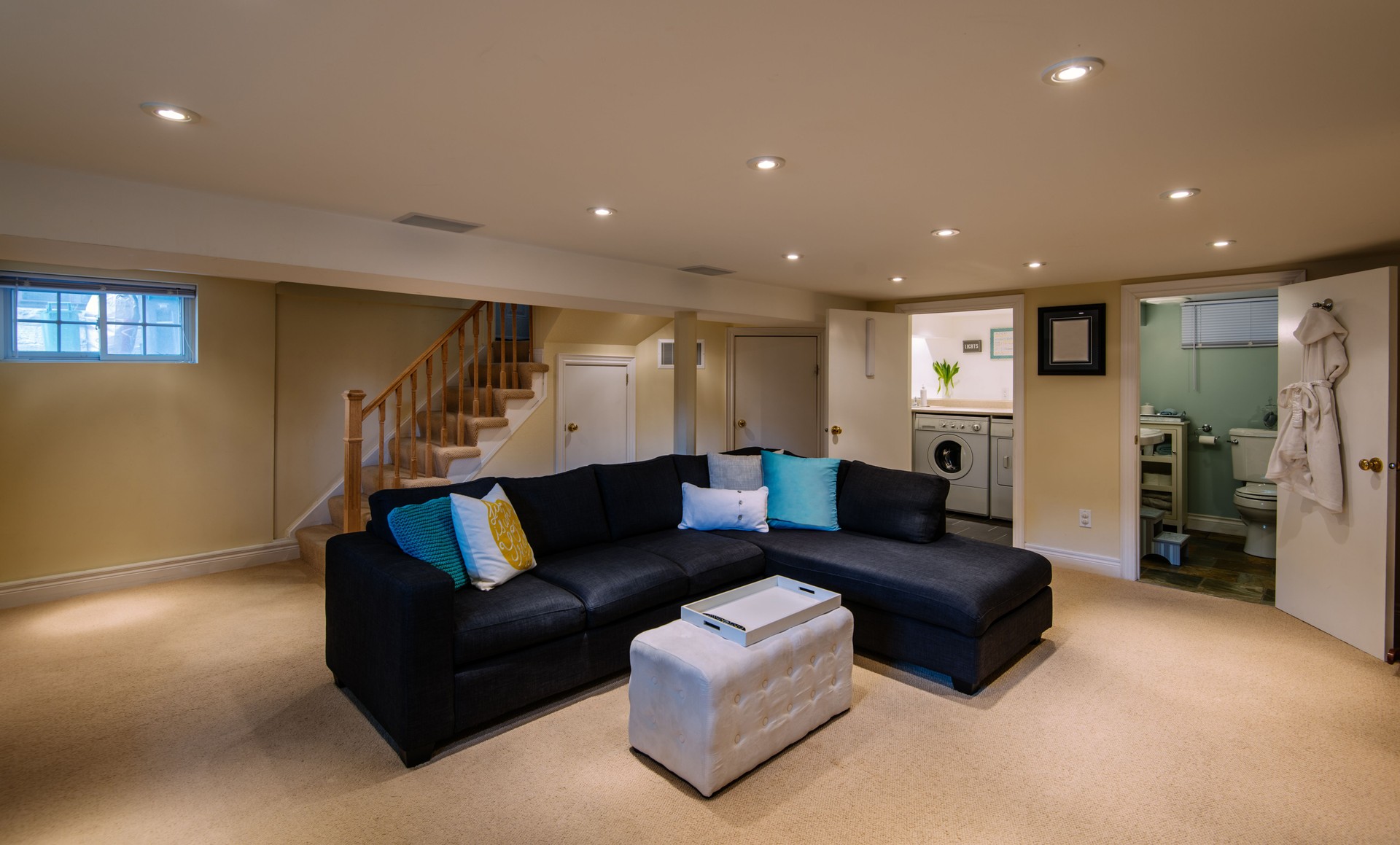 Modern Basement interior